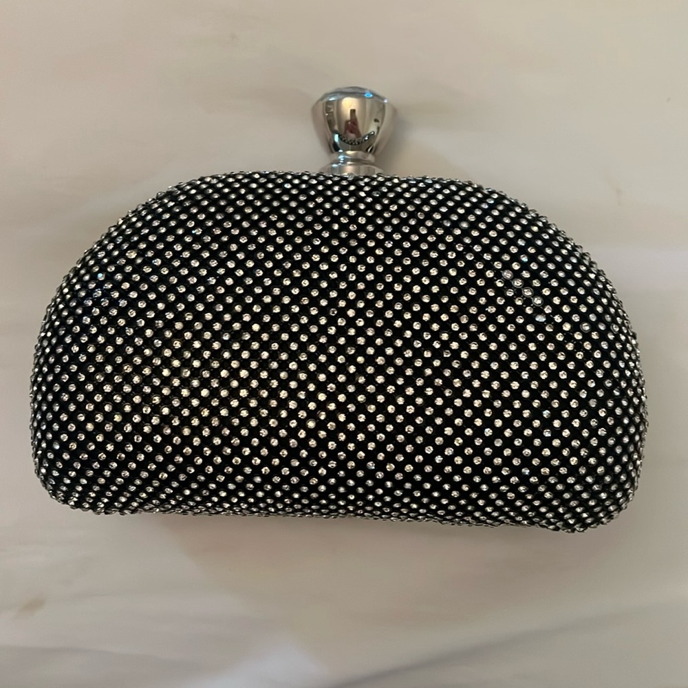 Bling clutch purse